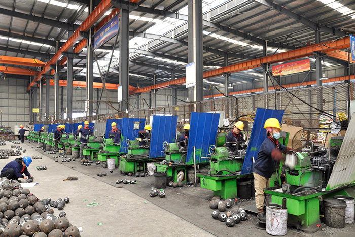 砀山网架锥头车间